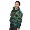 Teal - Cosmic Camo - Unisex Hoodie - Desired State - Image 3